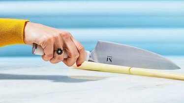 using the back of your knife Quality Kitchen Knife