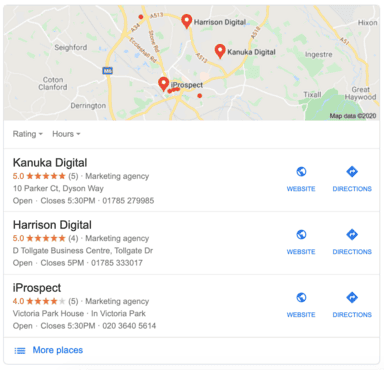 Local pack | Local SEO Guide