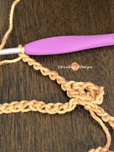 crochet cowl