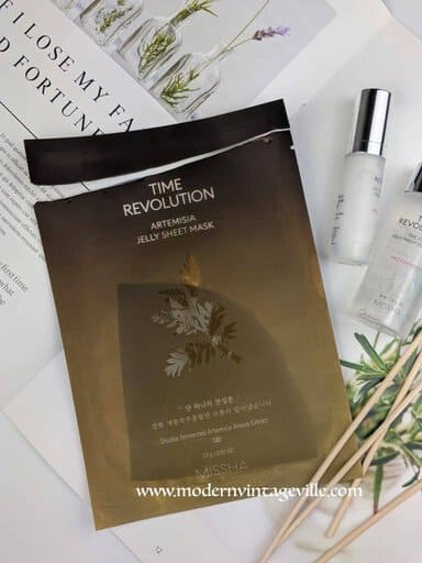time revolution sheet mask