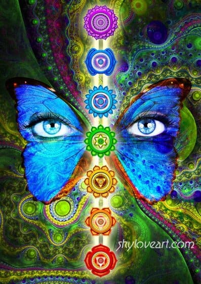 Chakra Card by Skyloveart.com