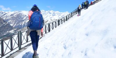 Chopta chandrashila trek in winter -Trekking in Chopta - On the way to tungnath - Chandrashila Chopta chandrashila trek in winter -Trekking in Chopta - On the way to tungnath - Chandrashila