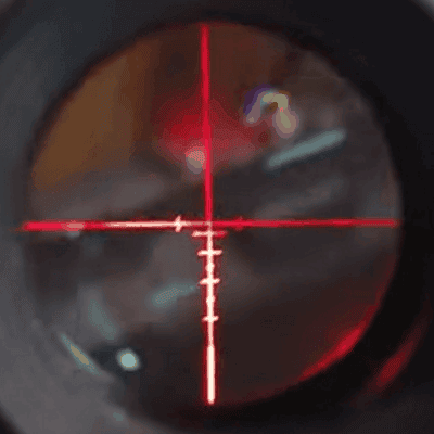 Monstrum Tactical Red Illuminated Reticle