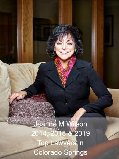 jeanne-wilson-2019-www3 Jeanne M Wilson - Top lawyer in Colorado Springs, 2014, 2018 and 2019