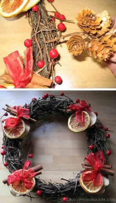 Homemade Christmas Wreaths Homemade Christmas Wreaths