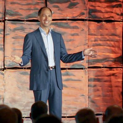 Bill Bachrach on stage