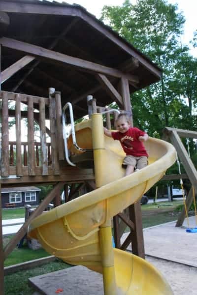 Irwin Inn Playground Slide Irwin Inn Playground Slide