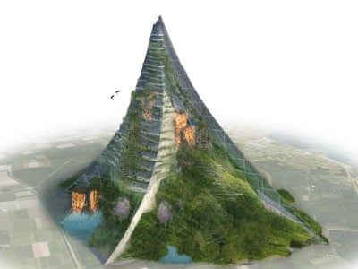 Die Berg Komt Er ("That Mountain Is Coming") is a proposed man-made mountain in the Netherlands.