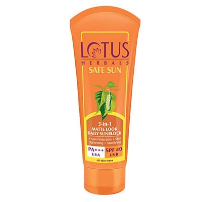 best sunscreen in India