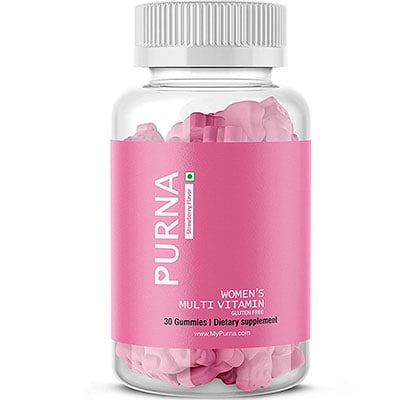 Purna Immunity Multivitamin Strawberry Gummies for Women