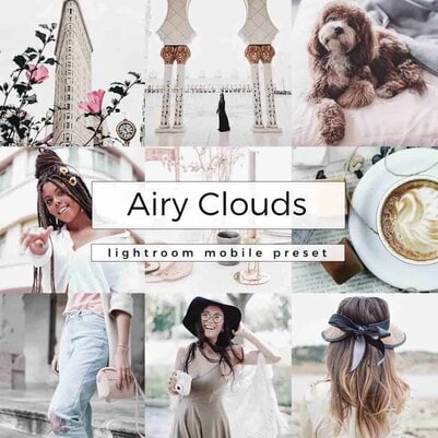 A grid of photos with text overlay