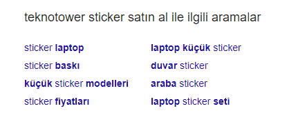teknotower sticker seo