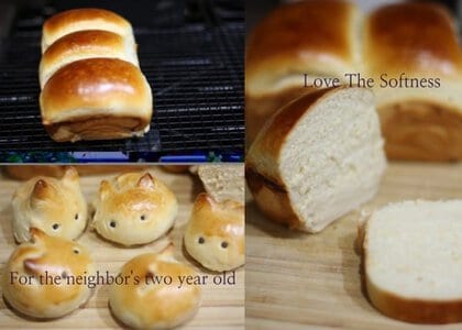 Hokkaido Milk Bread With Tangzhong
