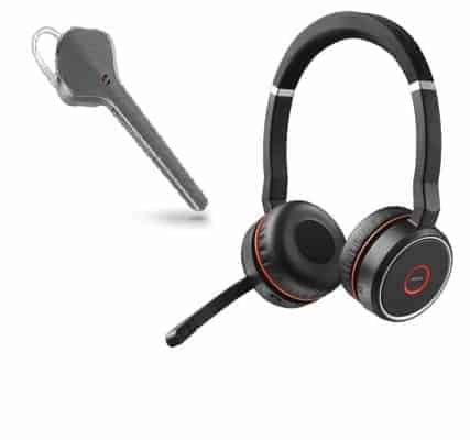 Schnurlose Headsets