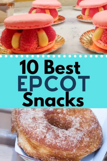 pastries and cronut from Epcot