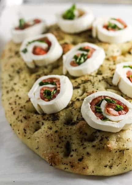 Focaccia Caprese