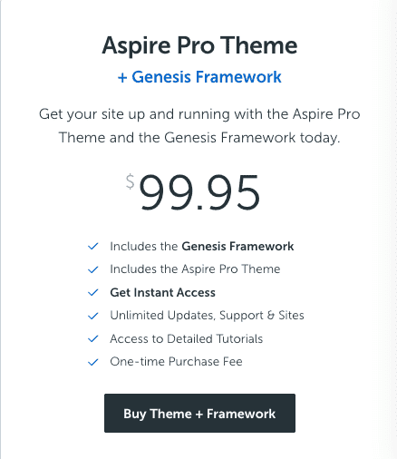 studiopress aspire pro studiopress aspire pro