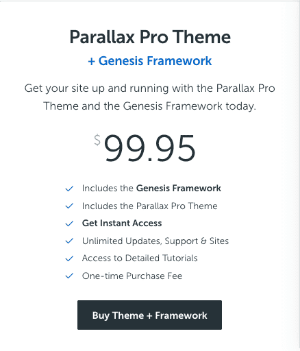 parallax pro genesis parallax pro genesis