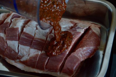 Rezept für Jamaican Jerk Pork vom Smoker