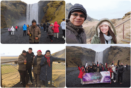 Air-terjun-Skogafoss-Islandia 10 KEAJAIBAN DUNIA ARTIK DARI PENGALAMAN DI ICELAND