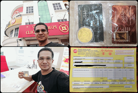 Kedai Pajak Gadai Emas Pelaburan Emas Public Gold Malaysia