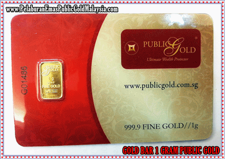 Pelaburan Emas Public Gold Malaysia
