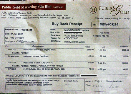 resit-jual-emas-public-gold CARA MUDAH JUAL EMAS