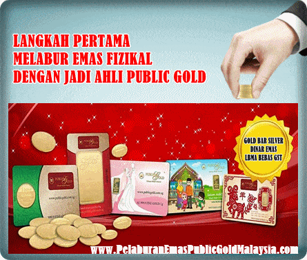 Pelaburan Emas Public Gold Malaysia