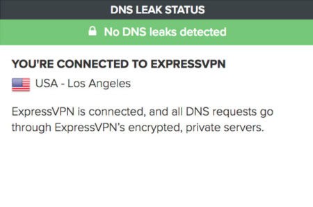 Test for DNS leaks