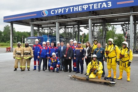 Учения на Новгородской нефтебазе