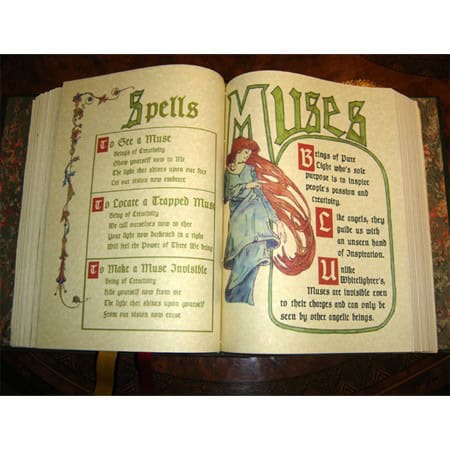 Charmed Book of Shadows pages