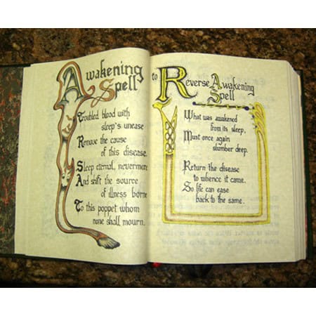 Charmed Book of Shadows pages