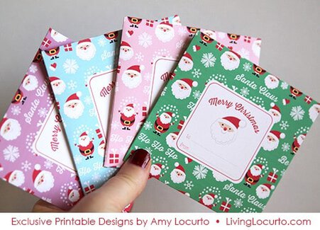Free Printable Diy Christmas Gift Card Holder