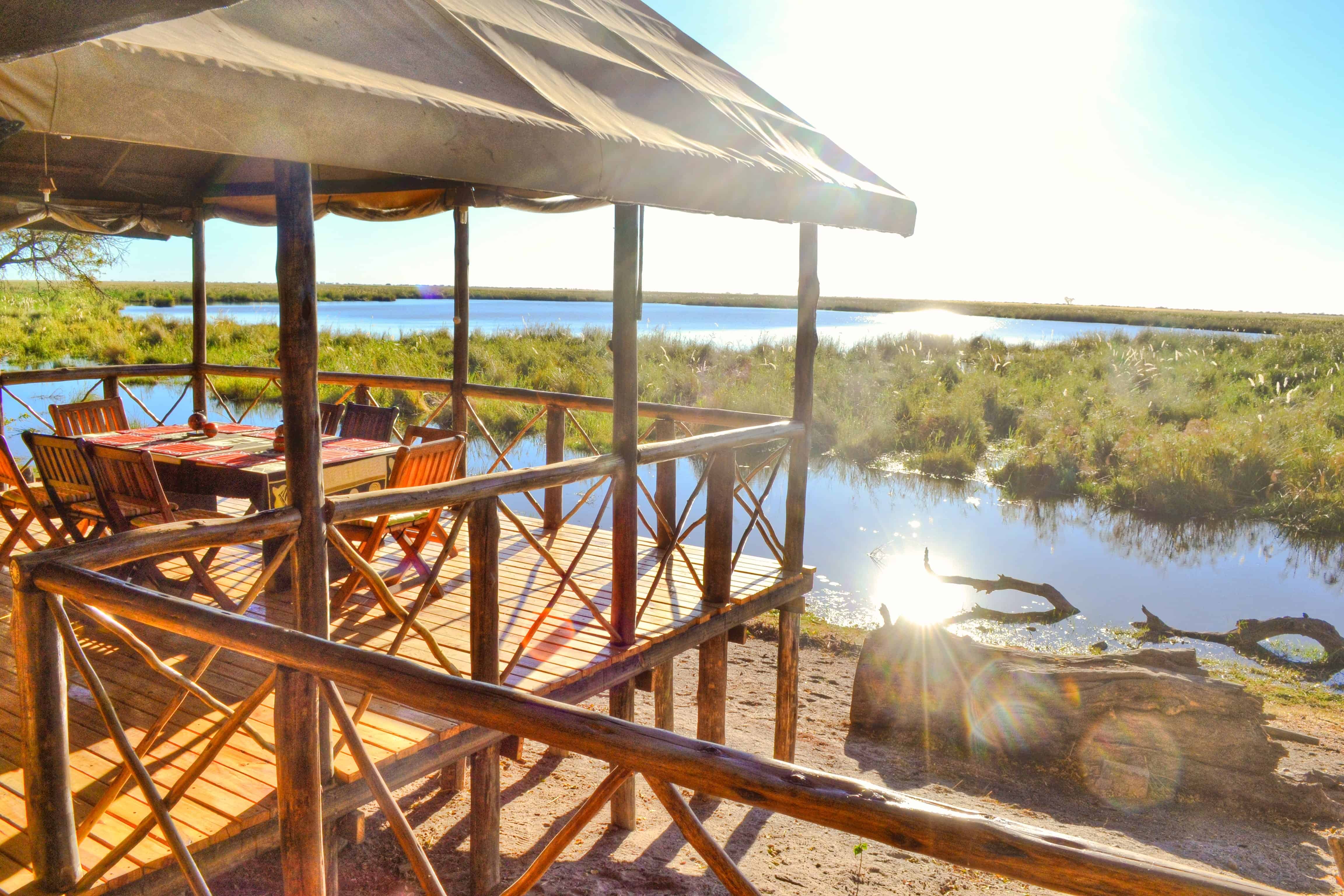 Camp Linyanti View From Deck