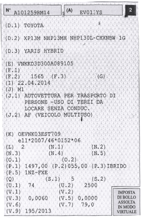 Revisione auto ibride