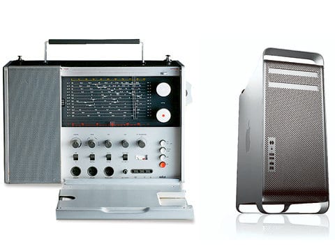 Braun Radio T1000 (1967) - Apple PowerMac G5 / Mac Pro (2003) Braun Radio T1000 (1967) - Apple PowerMac G5 / Mac Pro (2003)