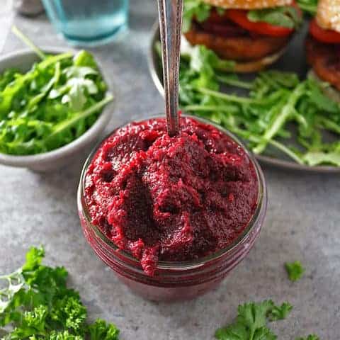 Beet Onion Jam