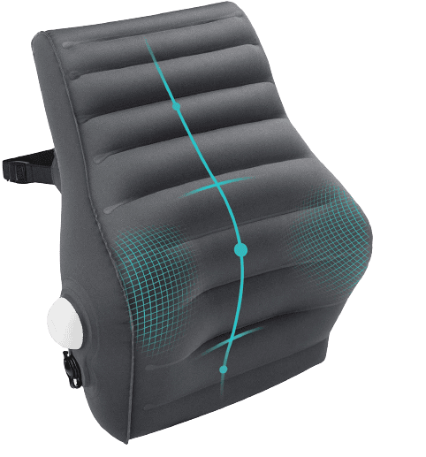 Image shows the product fully inflated.