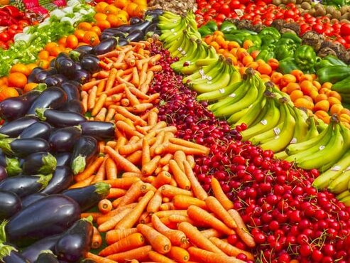frutas e verduras