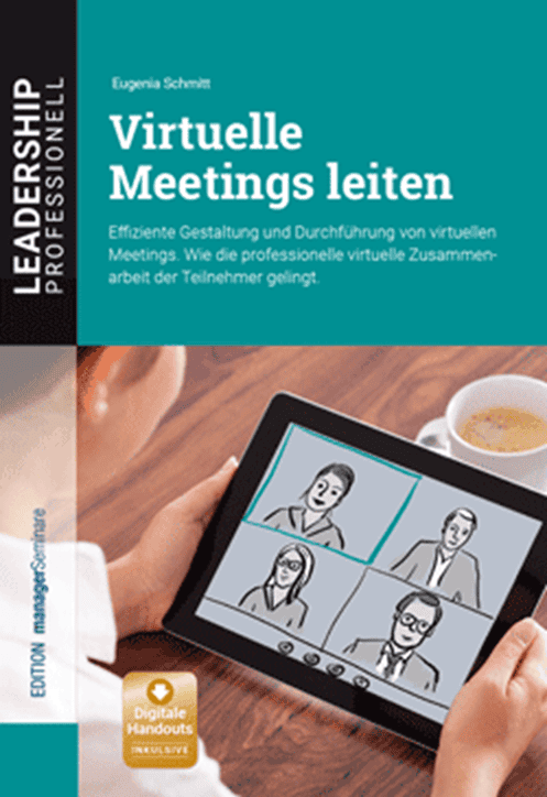 Buchcover Virtuelle Meetings leiten