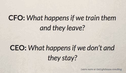 The Top Manager Mistake that Causes Turnover 7 a top manager knows the CEO is right not the CFO doubting investing in your people