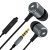 Leaf Metal Wired Earphones with Mic
