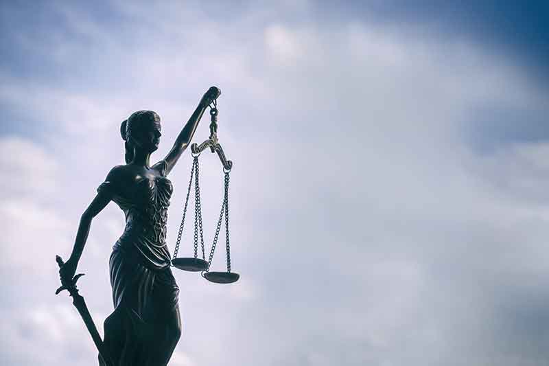the scales of justice