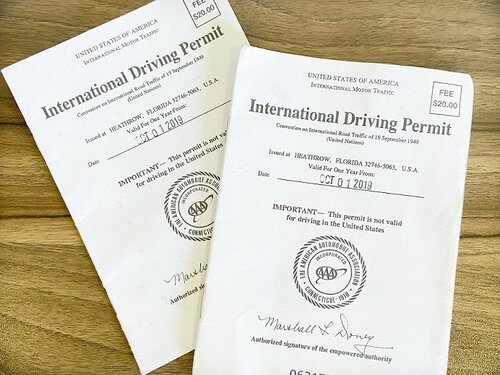 International driving licenses for scooter rental in Bali