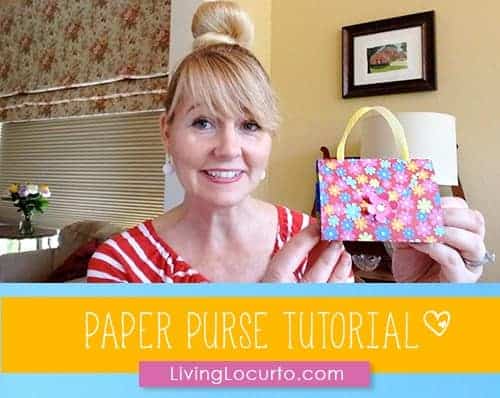 How To Make Paper Purse Party Favors Paper Craft Tutorial