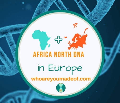 Africa North DNA in Europe