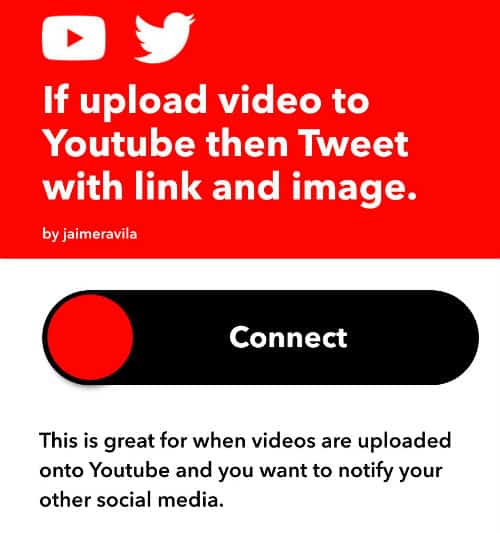 like Youtube Video to Twitter