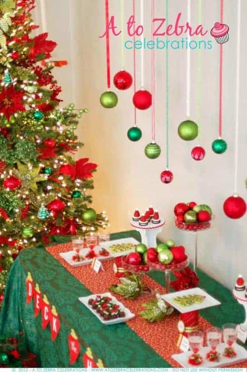 Easy Christmas Party Ideas Strawberry Santa Hats