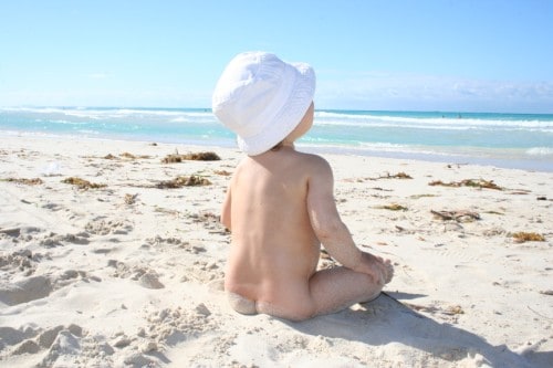 cuba with baby, resorts with baby clubs, have baby will travel, baby, varadero beach, beach baby, cuba