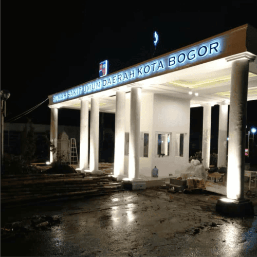 Huruf Timbul Bogor 3 Huruf Timbul Bogor